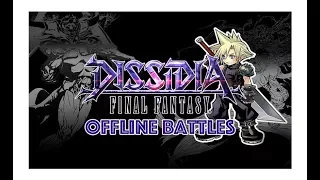 Dissidia Final Fantasy Playstation 4 Offline battles