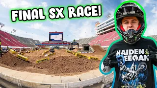 We Made It to the Final Round of Supercross!! SLC with Haiden Deegan