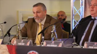 'TYSON FURY IS ONE OF THE BEST FIGHTERS IN THE WORLD - I WANT HIM TO PROVE HIS LEGACY' - PETER FURY