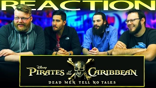 Pirates of the Caribbean: Dead Men Tell No Tales Official Trailer #2 REACTION!!