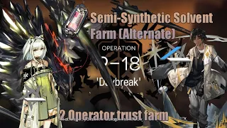 Arknights 9-18 | Semi-Synthetic Solvent (Alternate) 2 OP Low Potential Trust Farm