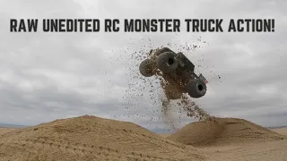 Raw Unedited RC Monster Truck Action!