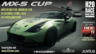 MX-5 CUP LIGA H2O | ASSETTO CORSA | LAGUNA SECA | ETAPA 01 DE 06 | NARRAÇÃO RÉGIS MORENO