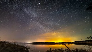 Свет Звезд 2 (Таймлапс со звёздным небом) Starlight 2 (Timelapse with a starry sky)