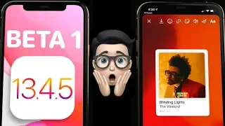 iOS 13.4.5 Beta 1 - Что нового ? Полный обзор ! Айос 13.4.5 бета 1