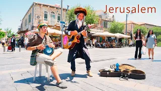 JERUSALEM TODAY. The Best Day. Summer and Sun. Walking Tour