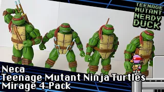 Neca Mirage - TMNT 4-pack - TMND Toy Review S01E08