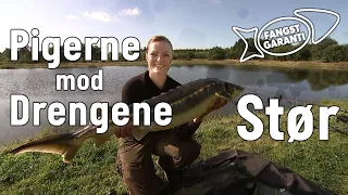 PIGERNE MOD DRENGENE - STØR // FANGSTGARANTI