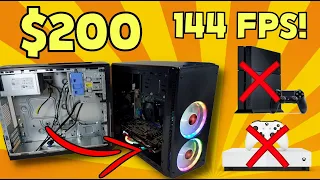 CONSOLE KILLER BUDGET GAMING PC | FORTNITE | RX 570 i5 2400 DELL OPTIPLEX