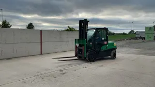 Lot 7 Hyster 5.0 5 Ton Diesel Forklift