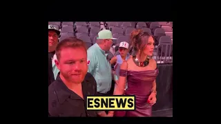 Canelo Rushed by fans in Las Vegas looks like a scene from a movie