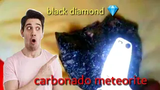 carbonado black diamond meteorite stone price$10000...