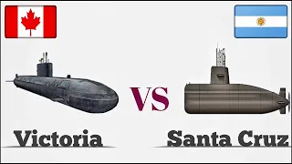 Canadian Victoria Class VS Argentine Santa Cruz Class Submarine - Which would win?