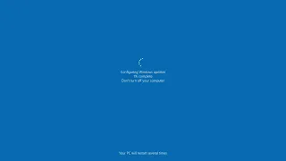 Windows Update Screen REAL COUNT: 10 Hours of 4K Resolution | No Ads  #windows #windows10 #windows11