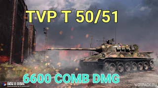 World of Tanks TVP T50/51 6600 Combinated damage