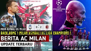 FORZA MILAN! Menang 2-0 💪Kembali Ke Liga Champions🏆🥳Milan Back Home🔥Bismillah Mengulang Kejayaan❗️