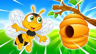 Пчелка Бзз + Незнакомец – Сборник лучших детских песен! 🎵 | Детские хиты 🤩