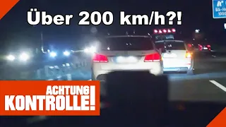 Über 200 km/h bei Nacht! Rasen auf der TODESSTRECKE! |1/2| Kabel Eins | Achtung Kontrolle