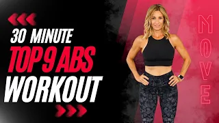 30 Minute - Top 9 Ab Exercises Workout