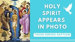 102)HOLY SPIRIT 🕊️ APPEARS IN PHOTO taken during Baptism