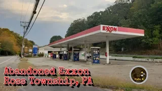 Abandoned Exxon - Ross Township, Pa