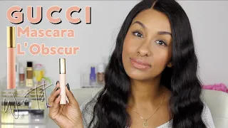 NEW Gucci L'Obscur Mascara WEAR TEST + DEMO + REVIEW