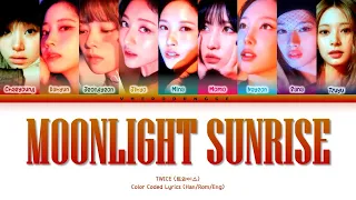 TWICE (트와이스) - 'MOONLIGHT SUNRISE' || Color Coded Lyrics (Han/Rom/Eng)