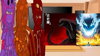 Monster-verse Kajius react to Godzillas (ultima Godzilla/Godzilla in hell 5/?)