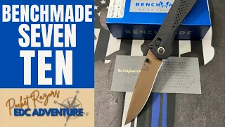 Benchmade Seven | Ten Limited Edition - 710FE-2401 Unboxing & First Impressions!