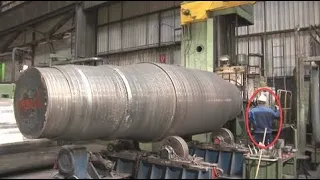 Amazing Huge CNC Machine In Working To Make Crankshaft And Launching A Big Submarine