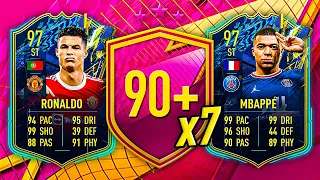 25x 90+ x7 FUTTIES UPGRADE PACKS! 👀 FIFA 22 Ultimate Team