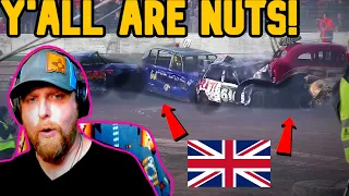 NASCAR Fan Reacts to Bangar Racing HARDEST HITS - UK