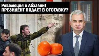 Революция в Абхазии! Президент подаёт в отставку?