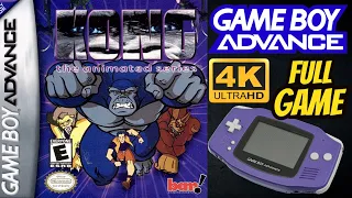 Kong: The Animated Series [GBA] Gameplay Walkthrough FULL GAME [4K60ᶠᵖˢ🔴]