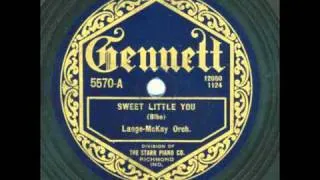 It sounds like Bix - Doo Wacka Doo and Sweet Little You (1924)