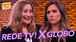 Rede TV! vs. Rede Globo: Sônia Abrão e Tatá DETONAM emissoras | Lady Night | Humor Multishow