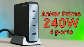 Affordable & powerful! Anker Prime 240W GaN charger review!