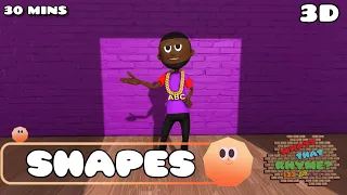 Shapes Song Hip Hop | Learn Your Shapes Rap + More Nursery Rhymes & Rap Kid Songs