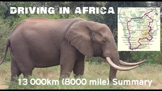 13 000 km (8 000 mile) Road trip Namibia, Botswana, Zambia, Zimbabwe South Africa over 42 days.