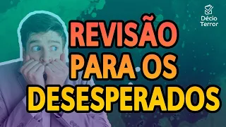 Português CESPE: Revisão para os desesperados.
