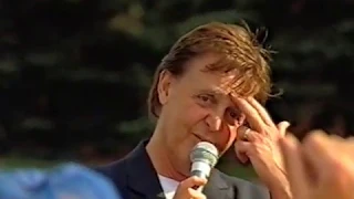 Paul McCartney Press Conference, Moscow, Russia (Cam 2)