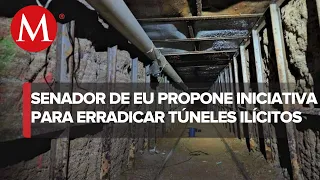 Senador de EU impulsa ley contra túneles ilícitos en frontera con México