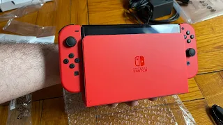 Nintendo Switch OLED - Mario Red Edition