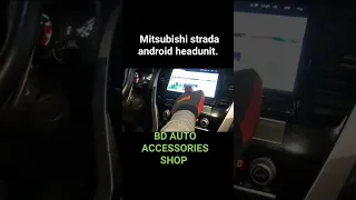 Mitsubishi strada android stereo headunit