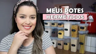 POTES HERMÉTICOS VTOPMART | ORGANIZAÇÃO, ABASTECIMENTO, ETIQUETAÇÃO - Tudo o que você precisa saber