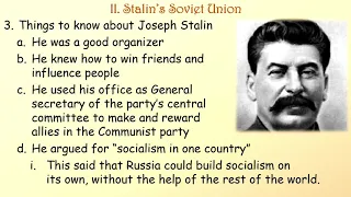 27.2 Stalin's Soviet Union