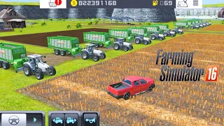 Fs 16 || Crazy Strow Loading In Fs 16 ||  Farming Simulator 16 || Gameplay || Multiplayer.