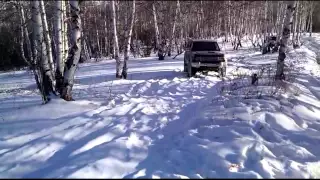 Off-road покатушки на Титовской сопке. Чита. Январь 2016 г. Часть 2