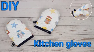 주방장갑 만들기/making kitchen gloves