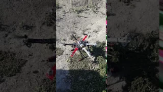 DJI F550 Crash